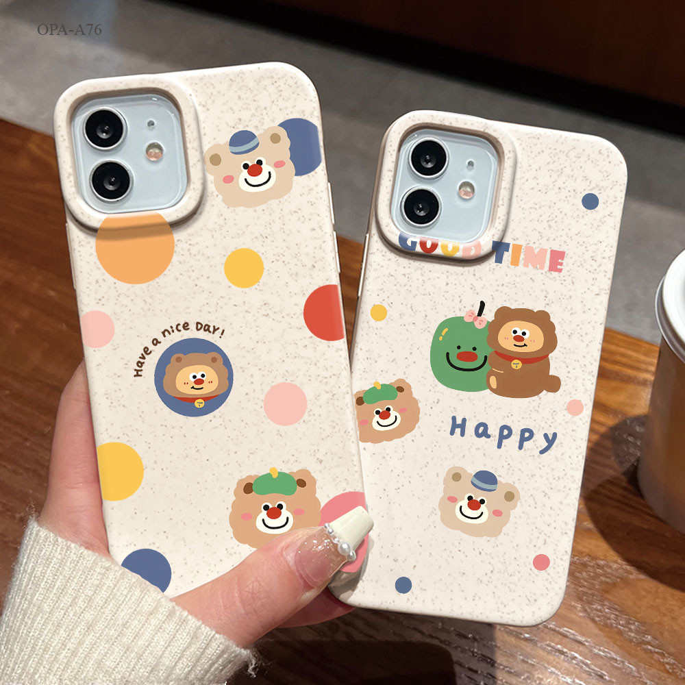เคส For OPPO A76 A53 A54 A57 A58 A38 A18 A92 A1K A3S A5 A7 A5S A12 A15 A15S A16 A17 A31 Reno 10 11 Pro 2020 4G 5G XMK