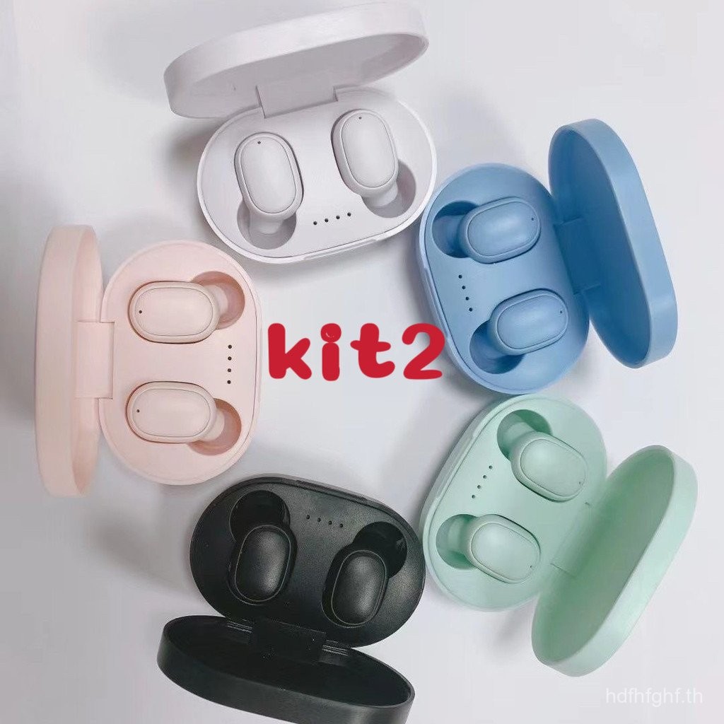 ชุด 2 แฟชั่น A6s หูฟังไร้สาย TWS Bluetooth 5.0