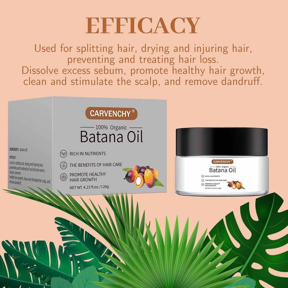 Batana Oil Hair Batana Oil Anti-Hair Loss Strengthen Hair Repair Damaged Hair
