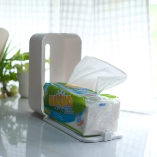 Omocha | (Long) Minimal Tissue Box กล่องทิชชู่ครัวแบบยาว ติดผนังได้ สำหรับทิชชู่แผ่นใหญ่
