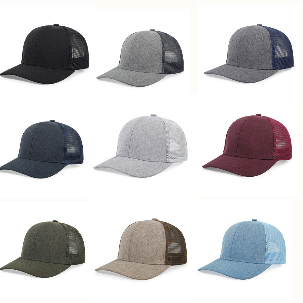 ฤดูร้อนเบสบอลหมวกผู้หญิงและผู้ชายbreathable Truckerหมวกใหม่ 2024 กลางแจ้งตาข่ายSnapbackหมวก