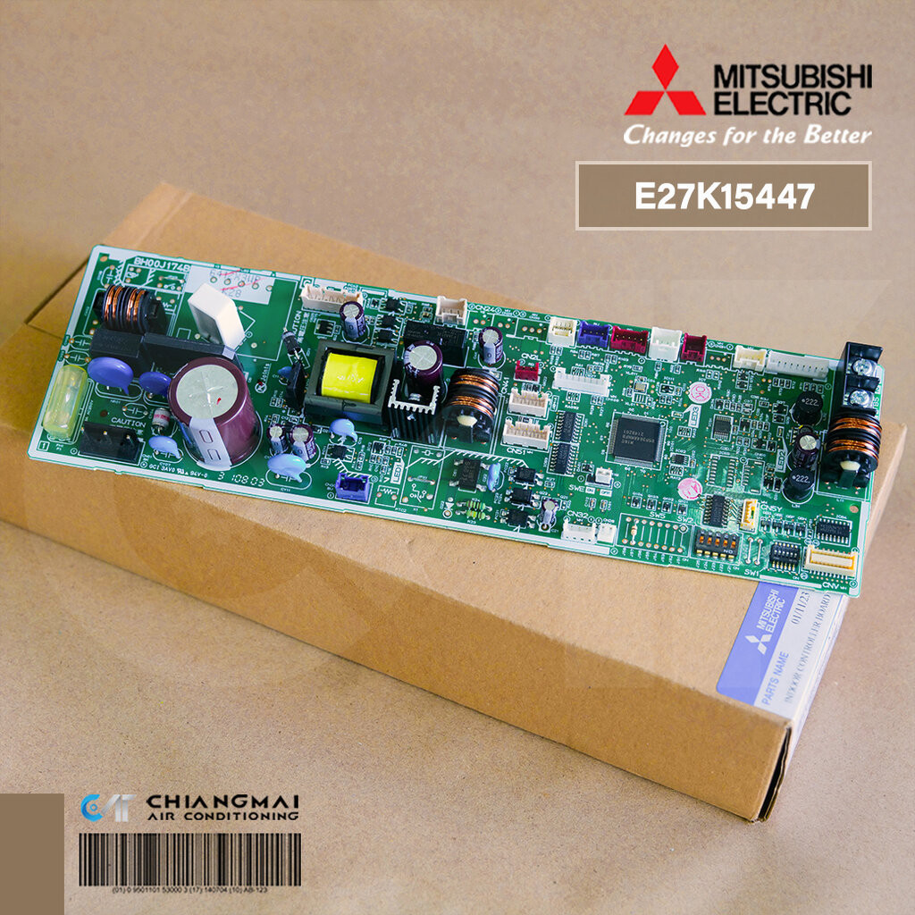E278H7447 (พาร์ทเดิม E27K15447) แผงบอร์ดแอร์ Mitsubishi Electric แผงวงจรแอร์ มิตซูบิชิ (คอยล์เย็น) อะไหล่แท้ศูนย์