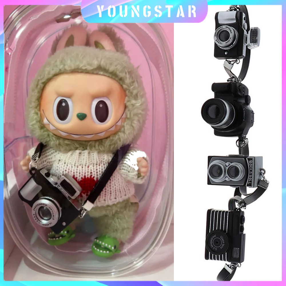 [ForeverYoung] LABUBU มินิชัตเตอร์กล้องของเล่นเด็กตกแต่ง
