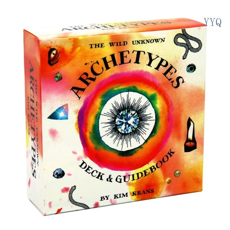 Yq ไพ่ทาโรต์ Deck Archetypes Tarot Deck Divination การ์ดเกม Family Party Favor