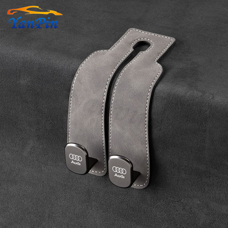 สําหรับ Audi ใหม่รถ Suede Hook Double Hooks A3 A4 A6 Q3 Q4 Q5 TT