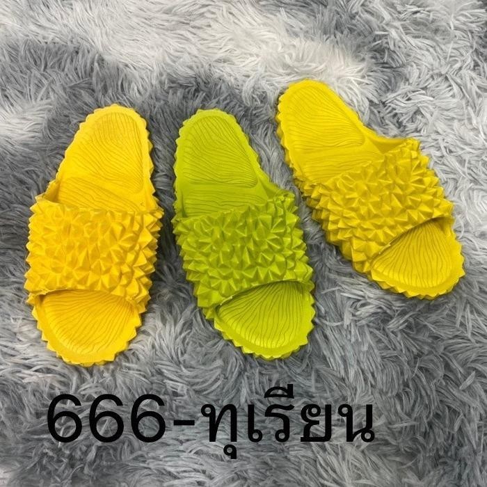 Code: 666 รองเท้าเด็กทุเรียน ไซส์30-35 พร้อมส่ง
