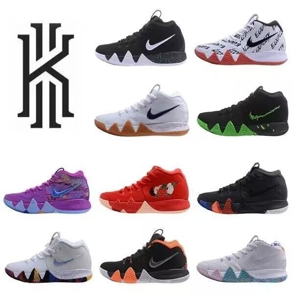 Kyrie 4, Kyrie 4, รองเท้าบาสเก็ตบอล Kyrie 4ของแท้ดั้งเดิม, ทนต่อการสึกหรอ, ลื่น, ผู้ชายกันกระแทก