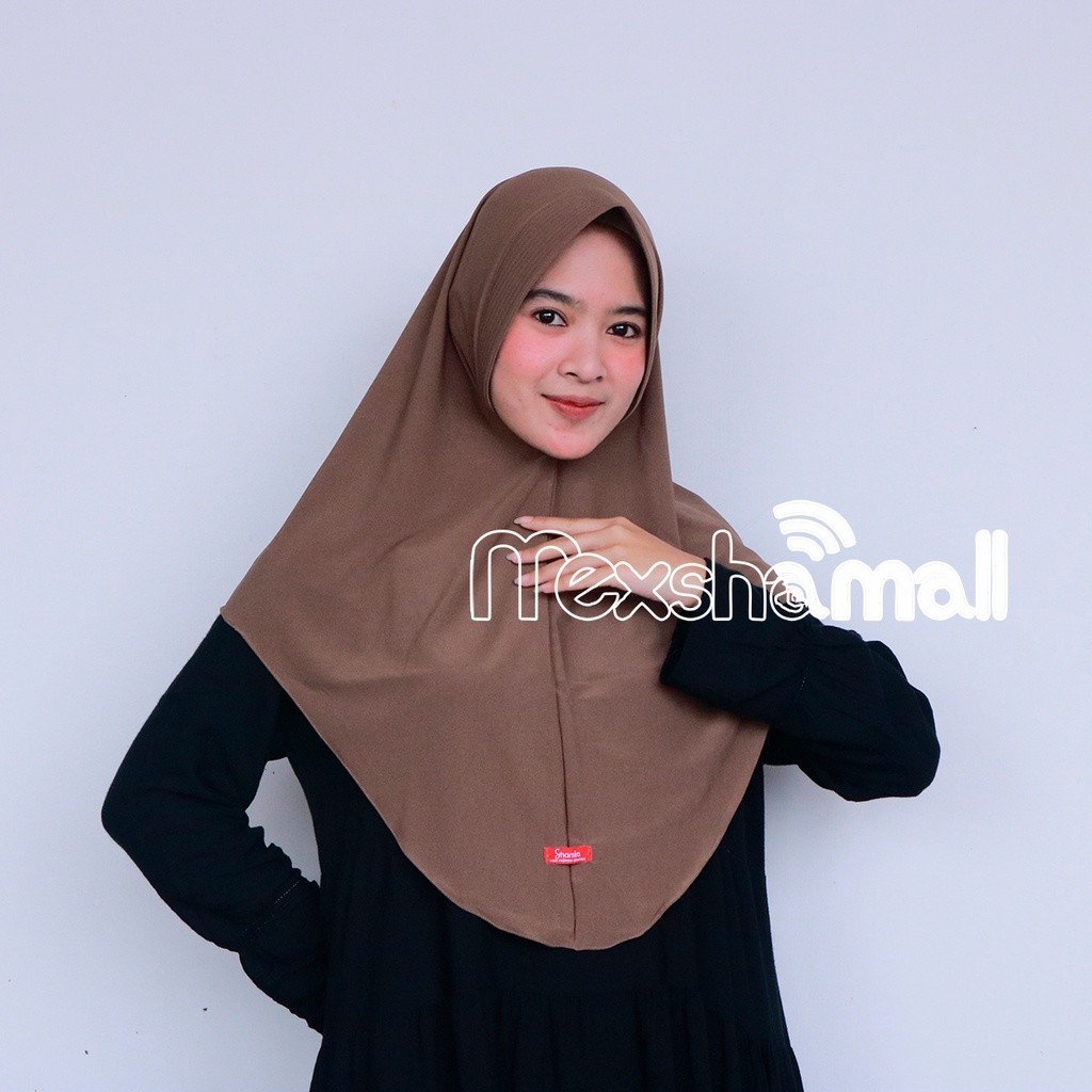 Harmony Alena Instant Bergo Hijab Size L Premium Jersey I Alena Pet Antem Cool Instant Hijab