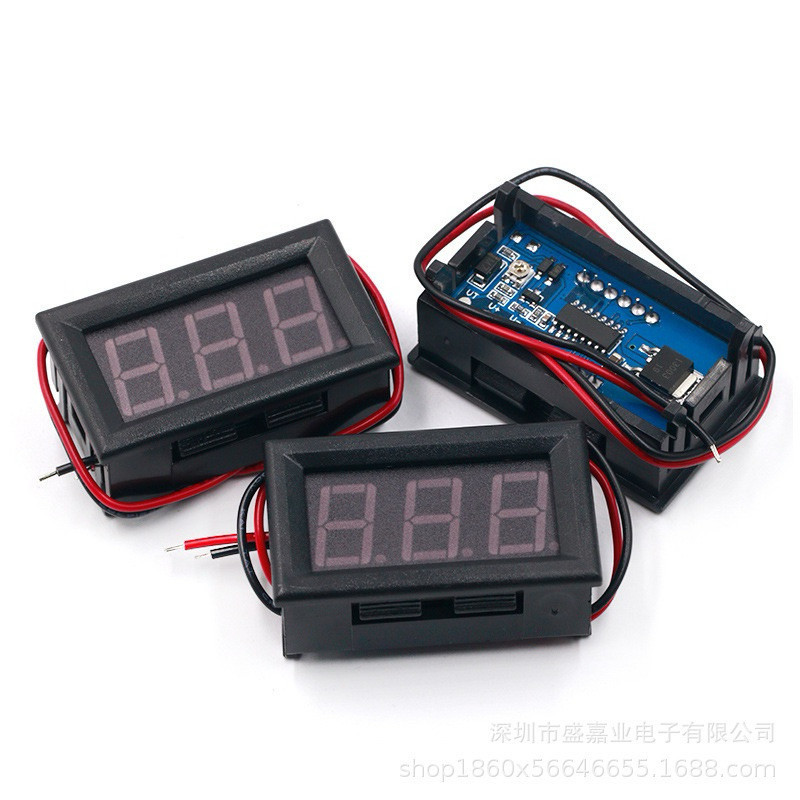 Dc0v-30vdc วัดโวลท์ DC วัดไฟ 4.5 ถึง 30 โวลท์DCพร้อมส่งในไทย