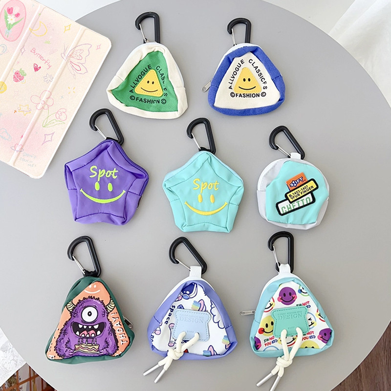 Diy ใหม่ Creative universal หูฟังกระเป๋าเก็บสะดวก Multi-functional Mini Bag จี้