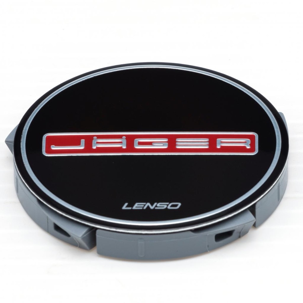 ฝาครอบดุมล้อ Lenso ของแท้ Logo Jager ฝารอบล้อแม็กซ์ สำหรับ Jager Java รถเก๋ง