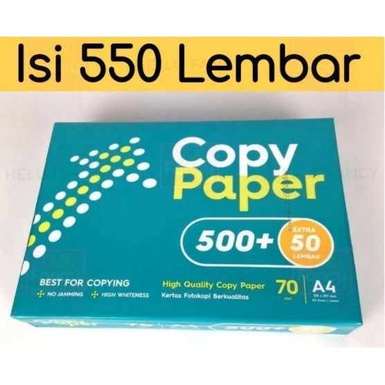 ✨ -A4 HVS กระดาษ COPYPAPER 70 / 75 GR GRAM [RIM] - กระดาษ ICPY