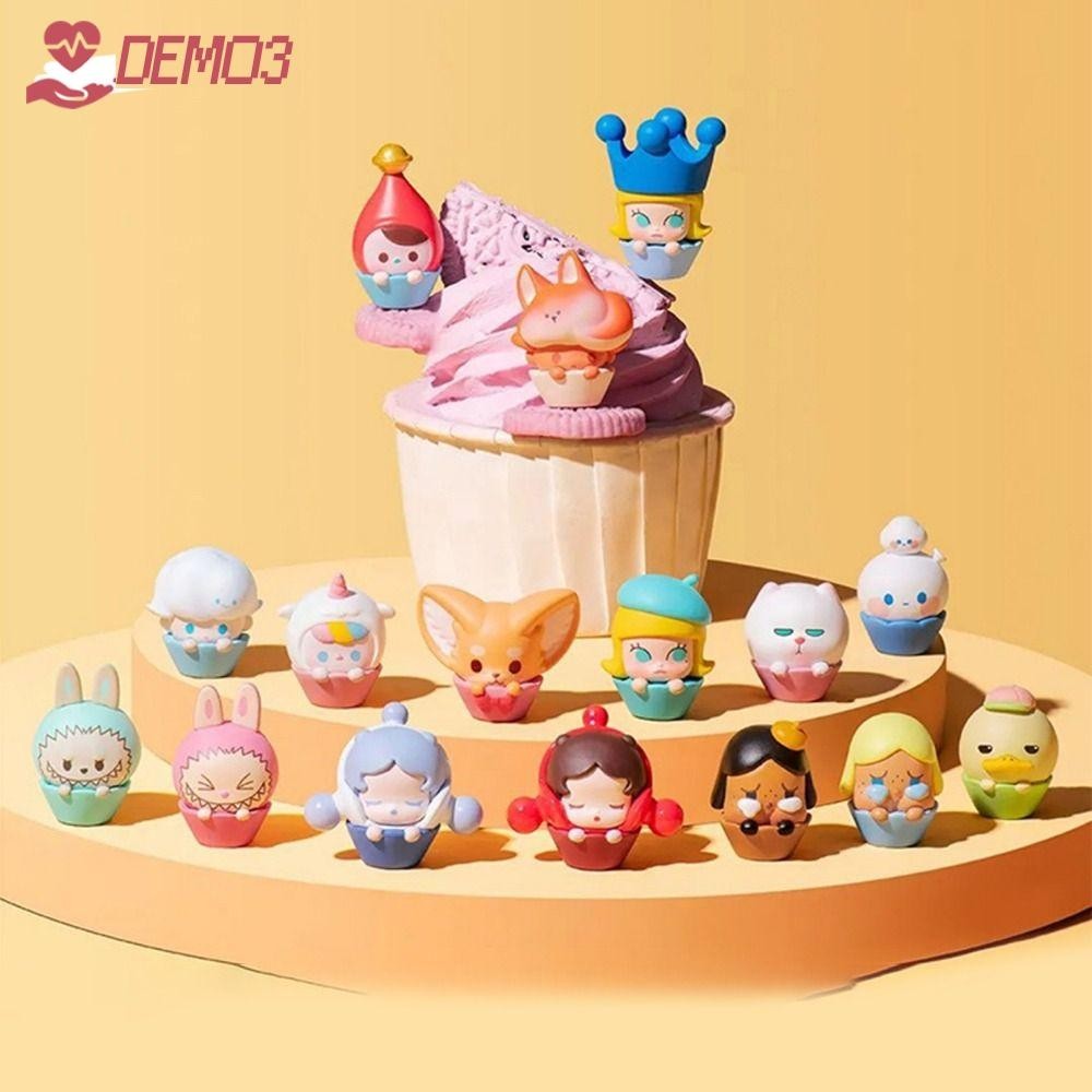 [DEMO3] กล่อง, POPMART Pop Bean Soap Bubbles อะนิเมะการ์ตูนรูป, Dimoo Zimomo น่ารัก Labubu Skullpanda ลาเวนเดอร์กล่องของเล่นสําหรับเด็ก