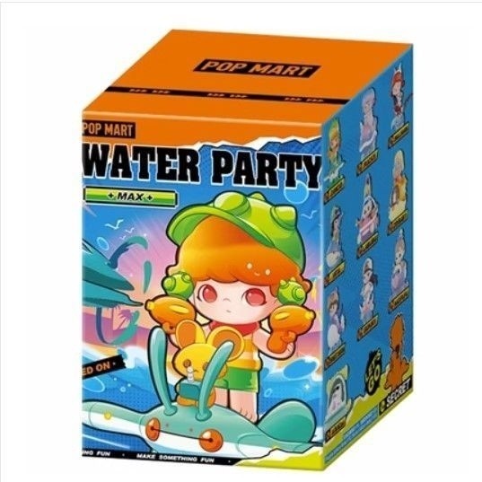 ของแท้ popmart Bubble Mart Water Party Series Blind Box Dimoo skullpanda Trendy Handmart