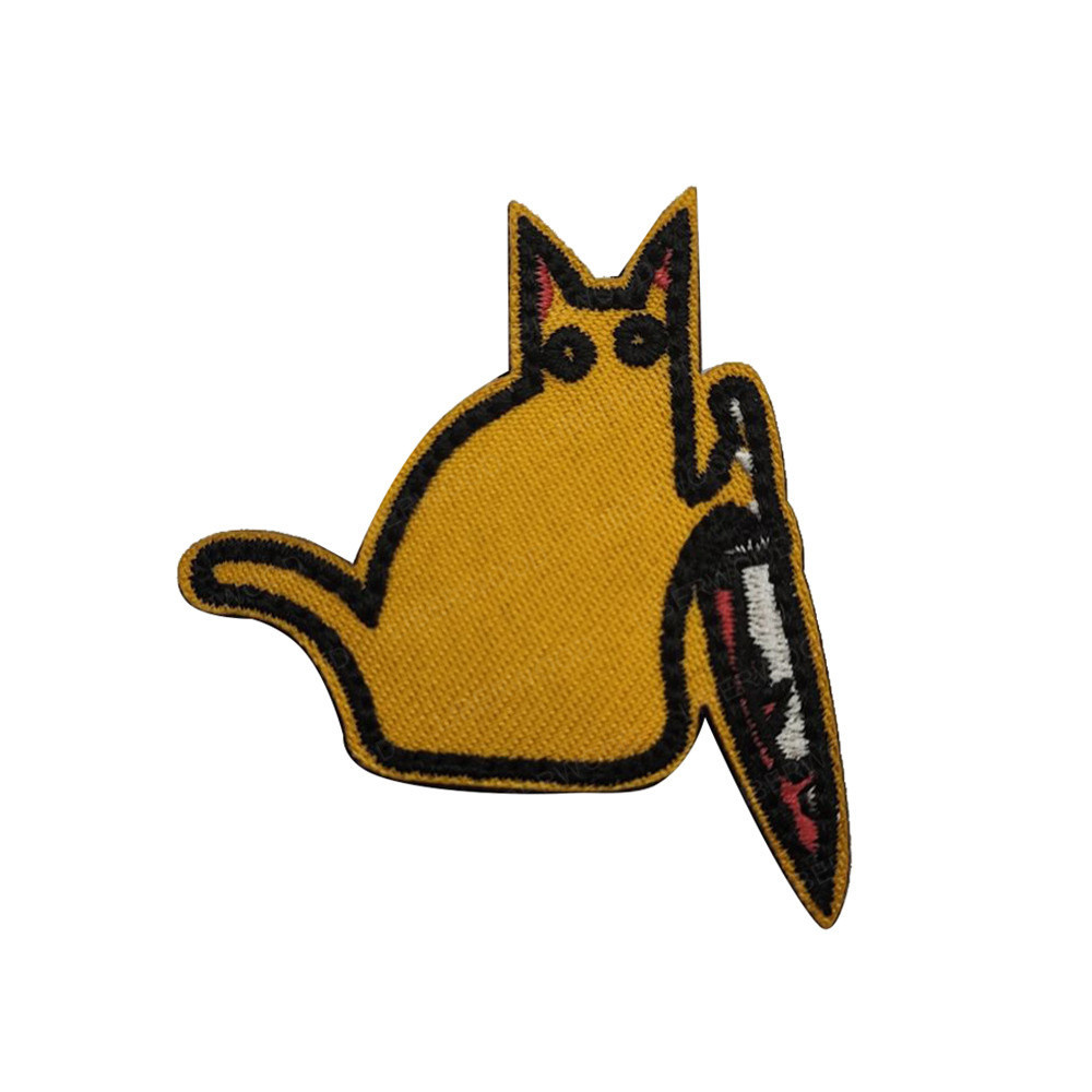 Meme มีด Cat Patch ปักกระดูกปลา Appliques ซ่อม DIY อุปกรณ์เสริมสําหรับกระเป๋าเป้สะพายหลังแจ็คเก็ตกางเกงยีนส์ Wildlife ยุทธวิธี Patch - รูปที่ 7