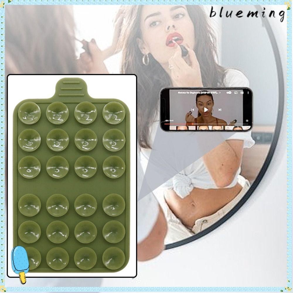 Blueming2 แผ่นดูดซิลิโคน ยางซิลิโคน สองด้าน ทนทาน อเนกประสงค์ สําหรับยึดโทรศัพท์มือถือ