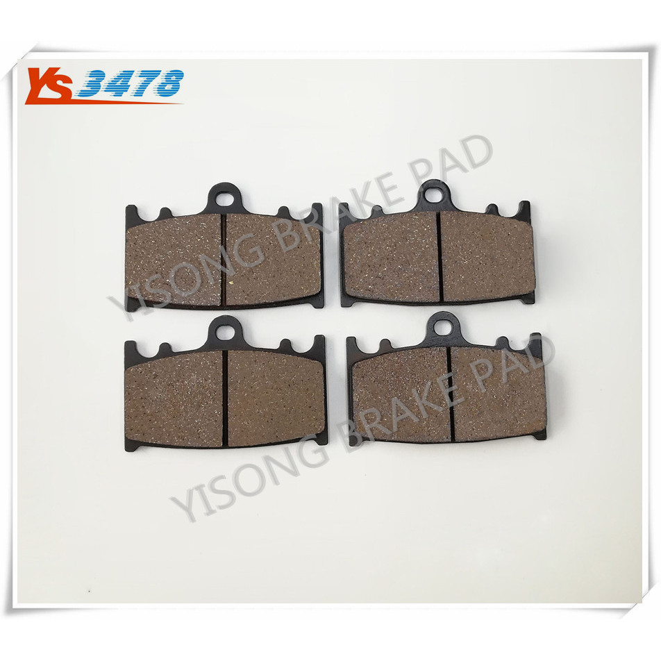 ▲ผ้าเบรครถจักรยานยนต์ GSF 1250 AK7/AK8 07-08 ผ้าเบรคหน้าผ้าดิสก์เบรก