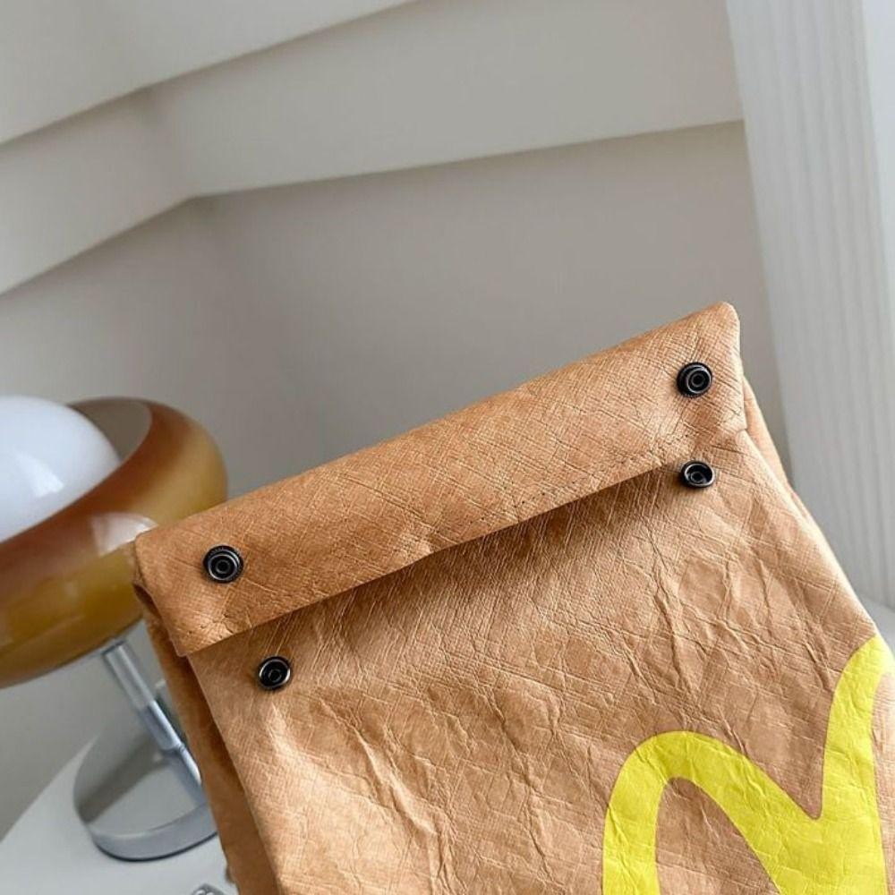 Jeremy1 กระเป๋าเป้สะพายหลังของ McDonald, กระเป๋าถือ Letter DuPont Paper Bag, การ์ตูนแบบพกพากันน้ํา Starbucks Nylon Bag Travel