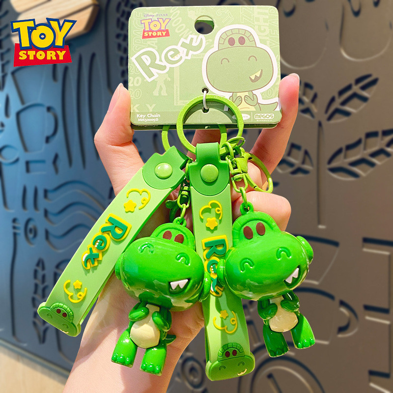 ของแท้การ์ตูนกอดมังกรพวงกุญแจ/สร้างสรรค์กระเป๋านักเรียนเครื่องประดับคู่ของขวัญ