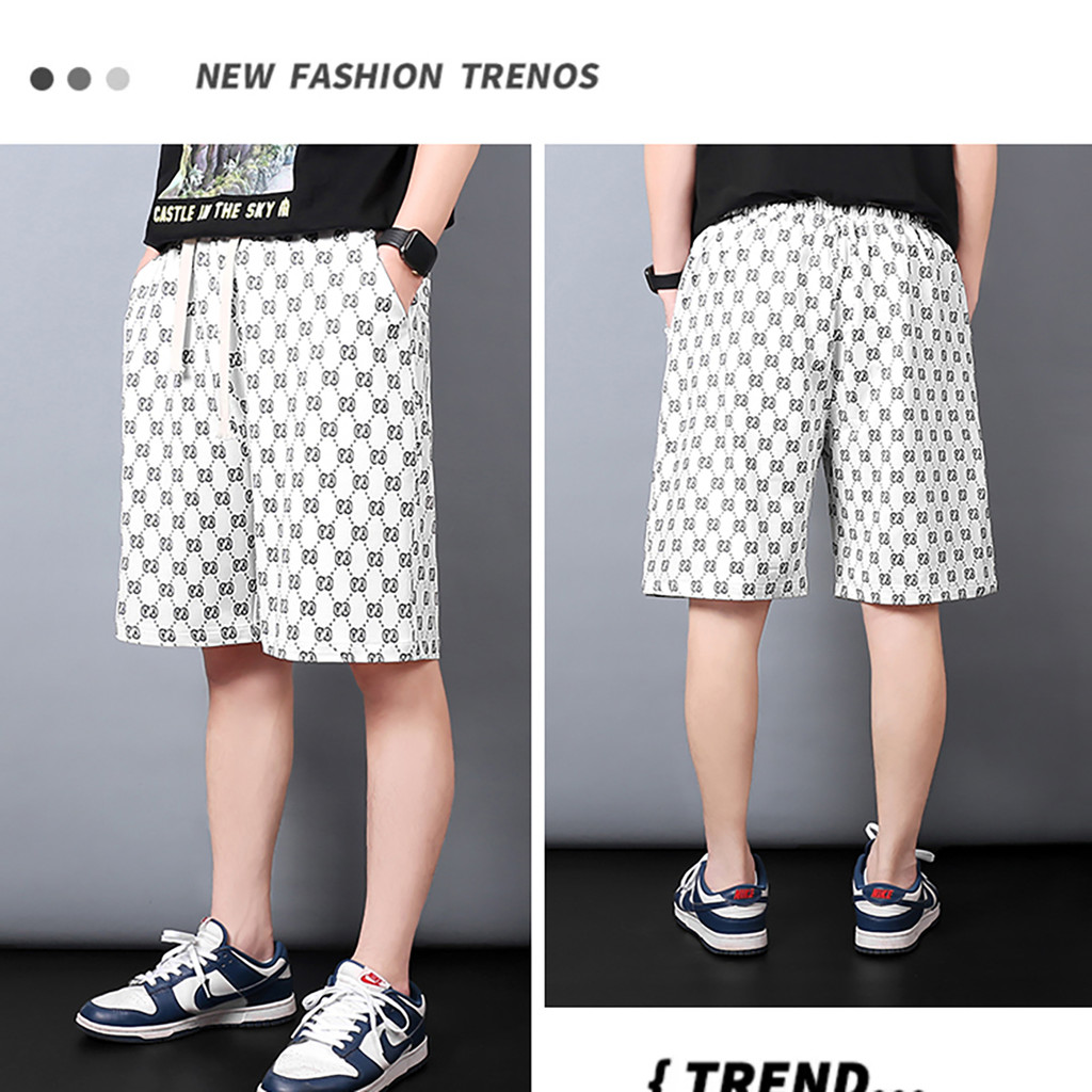 CD HOME กางเกงขาสั้น กางเกงขาสั้นลำลอง แห้งเร็ว กางเกงขาสั้น ฟรีไซร์ เอว 28-44 นิ้ว สินค้าพร้อมส่งจากประเทศไทย - รูปที่ 6