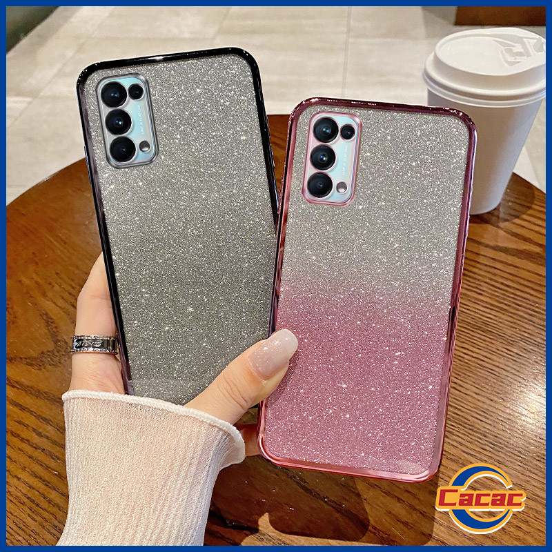 เคส OPPO Reno5 5G/4G เคสนิ่ม ป้องกันเลนส์ เคสเรียบง่าย ดีไซน์อินเทรนด์