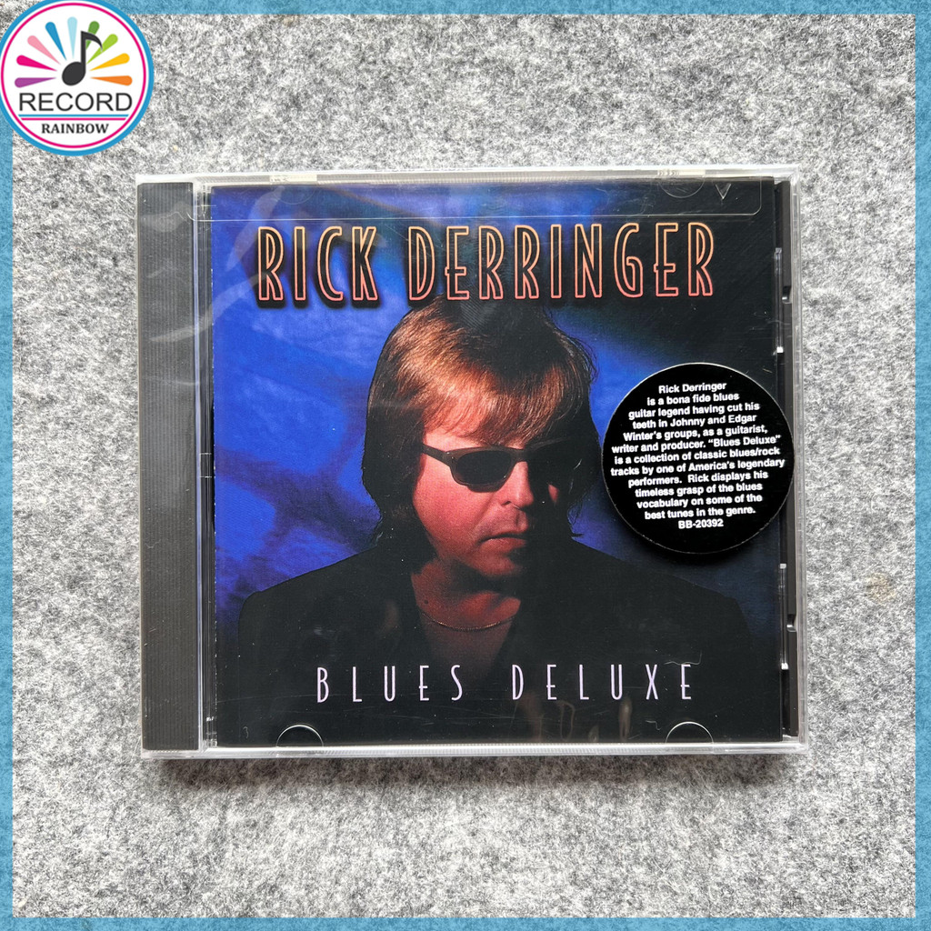 Rick Derringer BLUES DELUXE Original CD Album [Sealed] Brand New IP0647