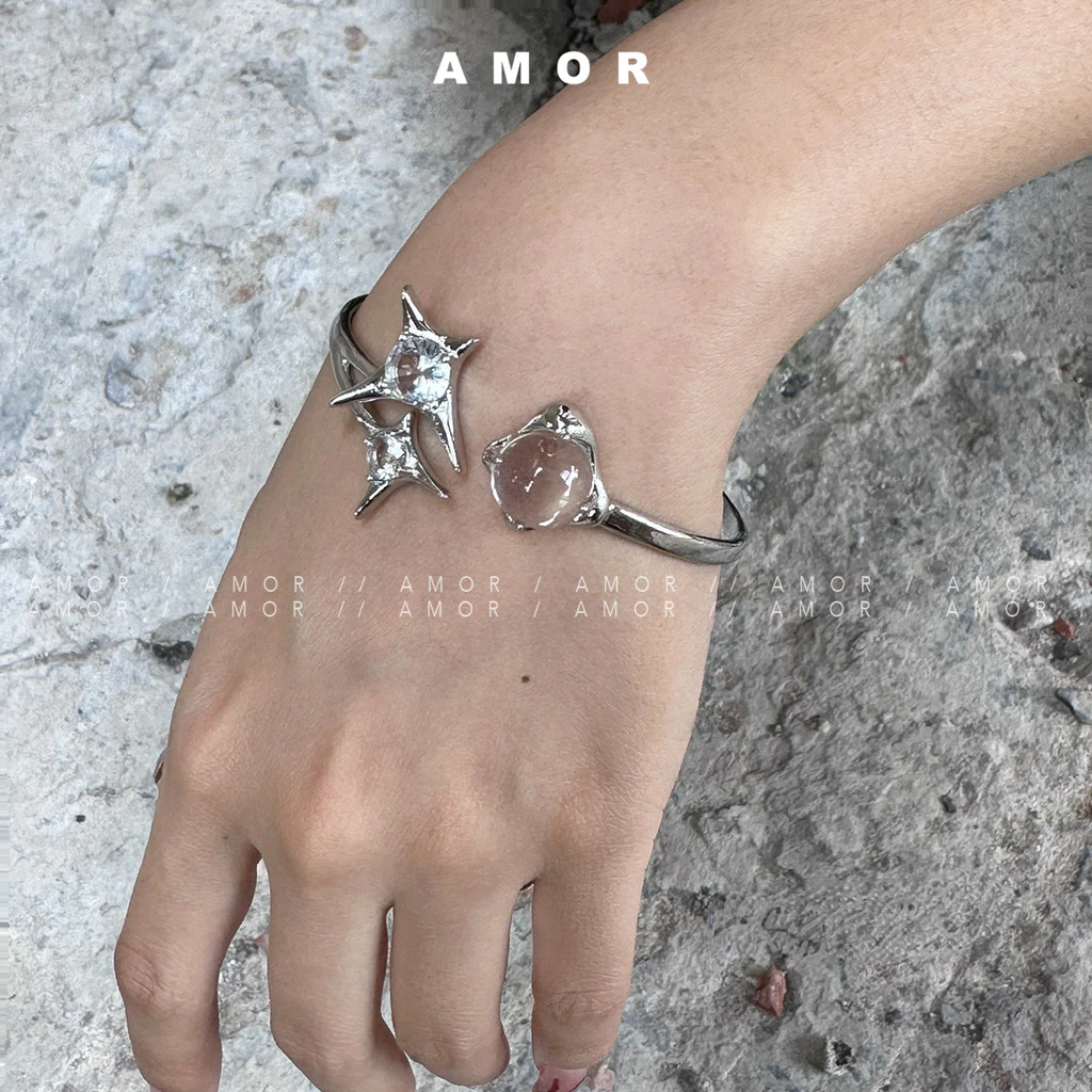 สร้อยข้อมือ Xingmang Cinderella Crystal ดีไซน์ดั้งเดิมเฉพาะ สร้อยข้อมือระดับไฮเอนด์ของผู้หญิง