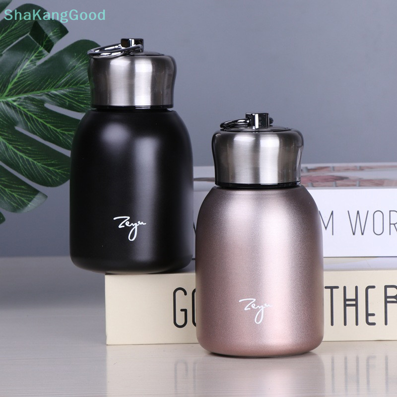 Skth กระติกน้ําร้อนกาแฟขนาดเล็กขวดน้ําเดินทางแบบพกพาขวดความร้อนฉนวน SKK