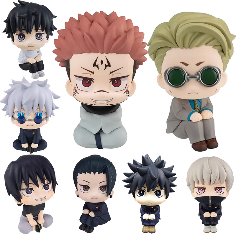 ใหม่ดู Jujutsu Kaisen Action Figure Nanami Kento Ryomen Sukuna Satoru Gojo Look Up Eto Suguru Action Figure Gojo ตุ๊กตาตกแต่งห้องของเล่น