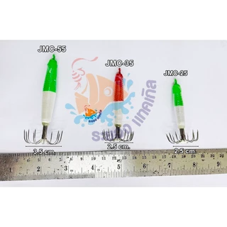 โยตกหมึก JMC-25 กรัม รุ่นป่องกลาง (ขนาดเล็ก) 6 ซม. โยตกหมึก โยทะกา