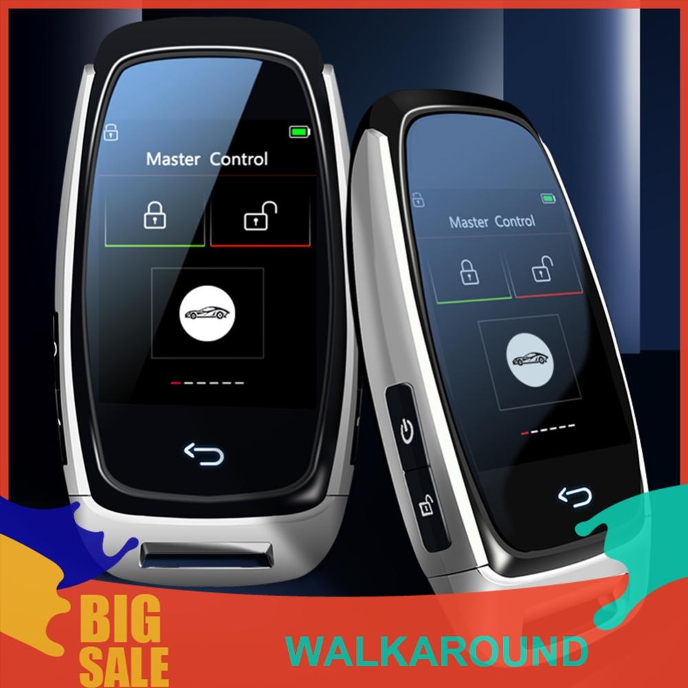 Cf920 ดัดแปลง Universal Remote Smart Key หน้าจอ LCD Keyless Entry Auto Lock [walkaround.th]