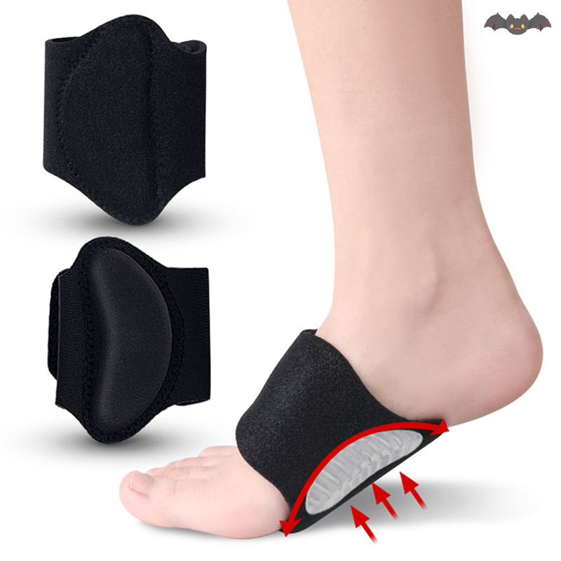 [PE] 1 คู่ Arch Pad Support Insoles สําหรับการแก้ไขเท้าแบน High Arch Cushion TH