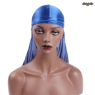 [PE] Unisex ผู้ชายผู้หญิง Durag Headwear หมวกผ้าไหมโจรสลัดห่อหมวก TH