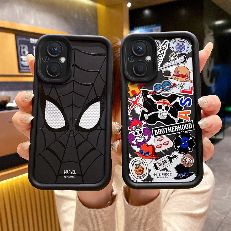 เคส oppo reno 8z 5g เคส oppo reno 7z 5g การ์ตูนเคสโทรศัพท์กันกระแทกสําหรับ