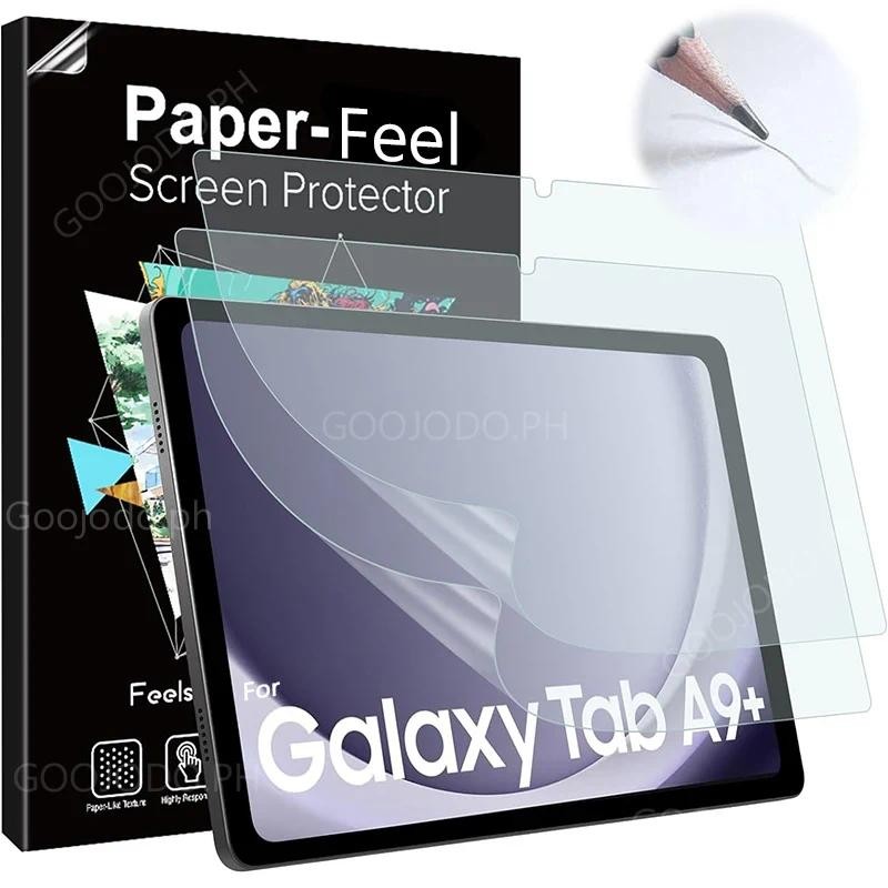 กระดาษรู้สึกป้องกันหน้าจอสําหรับ Samsung Galaxy Tab A9/A9 Plus/Tab S6 7 8/Tab S6 7 8 Plus Anti Glare PET แท็บเล็ต Paperfeel ฟิล์ม