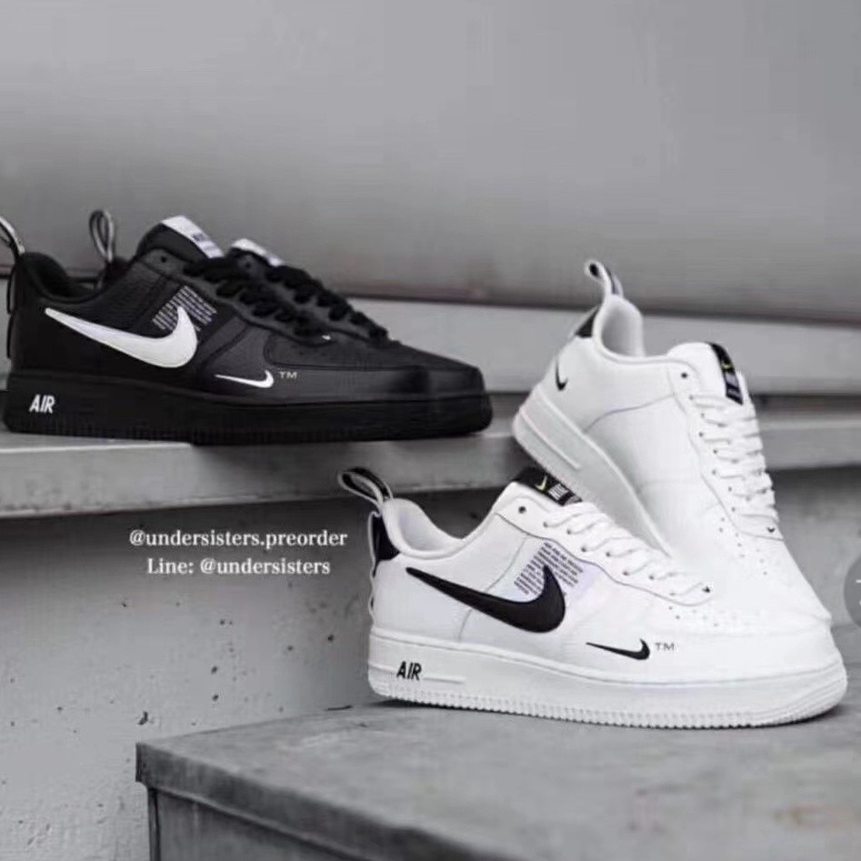 Air Force 1 '07 LV8 Utility Men Women รองเท้าผ้าใบ AF1 HIG8