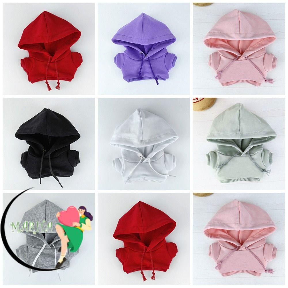 Marita Handmade Hoodies 1/111/12 OB11 ตุ๊กตาสําหรับ 15 ซม./20 ซม.ตุ๊กตาสําหรับ 1/12BJD ตุ๊กตา Hoodies เสื้อผ้า
