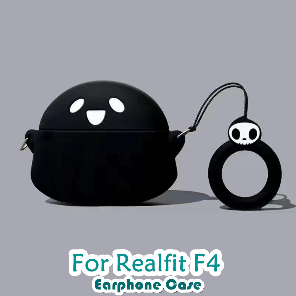 คุณภาพสูงFor Realfit F4 Case Innovation การ์ตูนซิลิโคนอ่อนนุ่มหูฟังกรณีปลอก NO.2