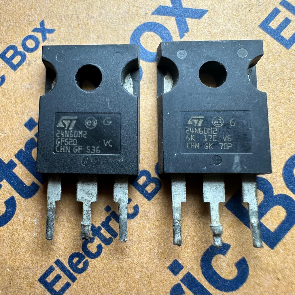 Mosfet 24N60M2 18A 650v ถอด