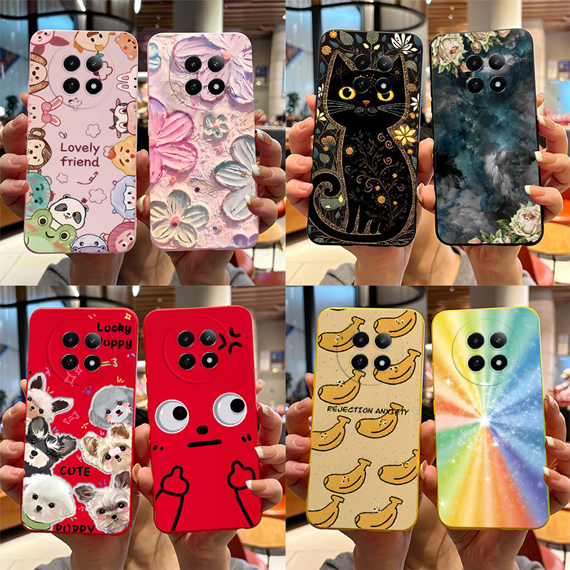 สําหรับrealme 12 12 + 12x5Gปลอกบางซิลิโคนเคสโทรศัพท์นุ่มการ์ตูนฝาหลังสําหรับRealme 12 Plus Realme12 