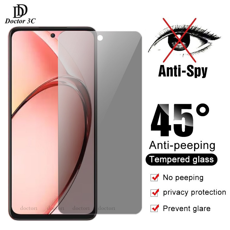 ฟิล์มกระจก สำหรับ กันมองกันเสือก OPPO A6x A6 A5i A5 A5X A3X China A3 Pro A60 A38 A18 A98 A78 A77 A77s A57 5G 4G 2022 2025