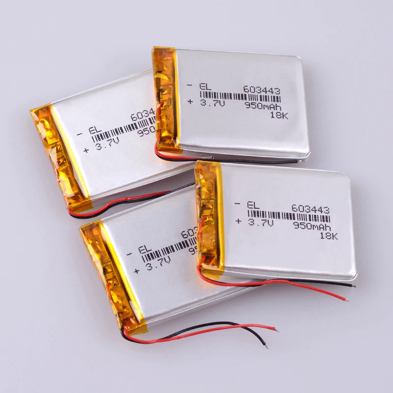 603443 3.7V 950mAH 583443 Polymer Lithium Ion / Li-ion Battery for TOY,POWER BANK,GPS,mp3,mp4 603442
