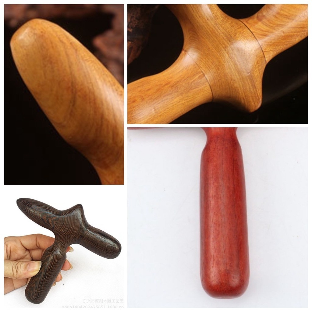 💢 ไม้นวด ทรงค้อน กดจุด ไม้นวดเท้า ฝ่าเท้า ไม้กดจุด นวด คอ บ่า ไหล่ มือ แก้ปวดเมื่อย สปา กัวซา คลายกล้ามเนื้อ ไม้แท้ 💢 - รูปที่ 3