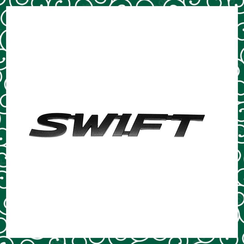 Matte Black Swift Sports (ZC32S/ZC33S) SWIFT Car Name Emblem