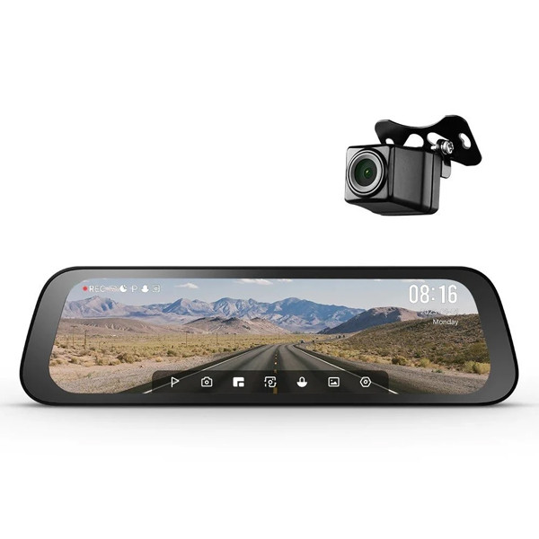 กล้องติดรถยนต์ 70mai Rearview Dash Cam รุ่น 70M-S500