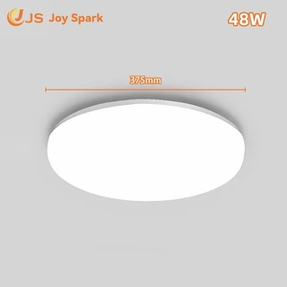 【Joy Spark】โคมไฟเพดาน LED ขนาด 24W/36/48W รุ่น ทรงกลม สำเร็จรูปพร้อมหลอด แสงสีขาว