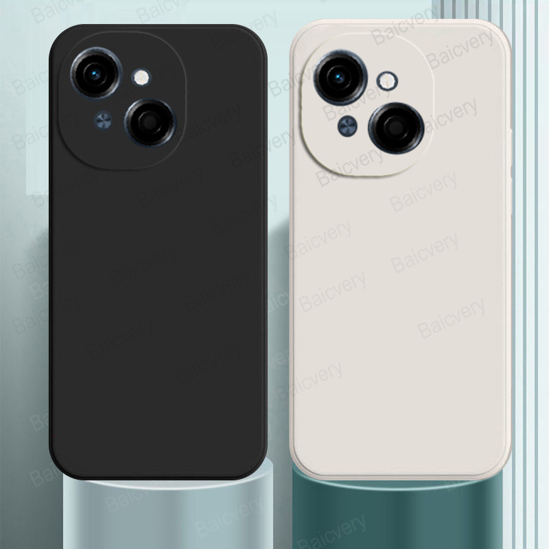 สําหรับ Tecno Spark GO 2025 POP 9 Spark GO 1 KL4 สีสัน Matte ป้องกันกันกระแทก
