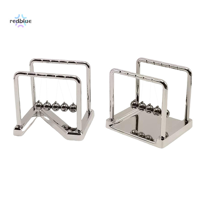 ใหม่ 1 ชุดความเครียดบรรเทาของขวัญนิวตัน Cradle Balance ลูกเหล็กการสอนอุปกรณ์ฟิสิกส์วิทยาศาสตร์ลูกตุ้มเดสก์ท็อปของเล่นตกแต่งบ้านร้อน