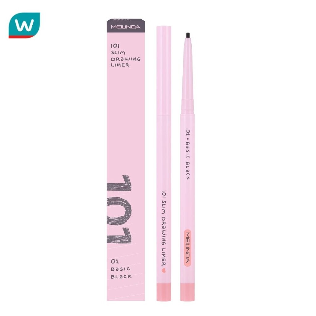 Meilinda เมลินดา 101 สลิม ดรออิ้ง ไลเนอร์ 0.05ก. 01 เบสิก แบล็ค
