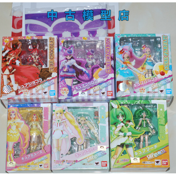 Bandai SHF Pretty Cure Macaron Buffett Angel สต็อกพร้อมมือที่สอง